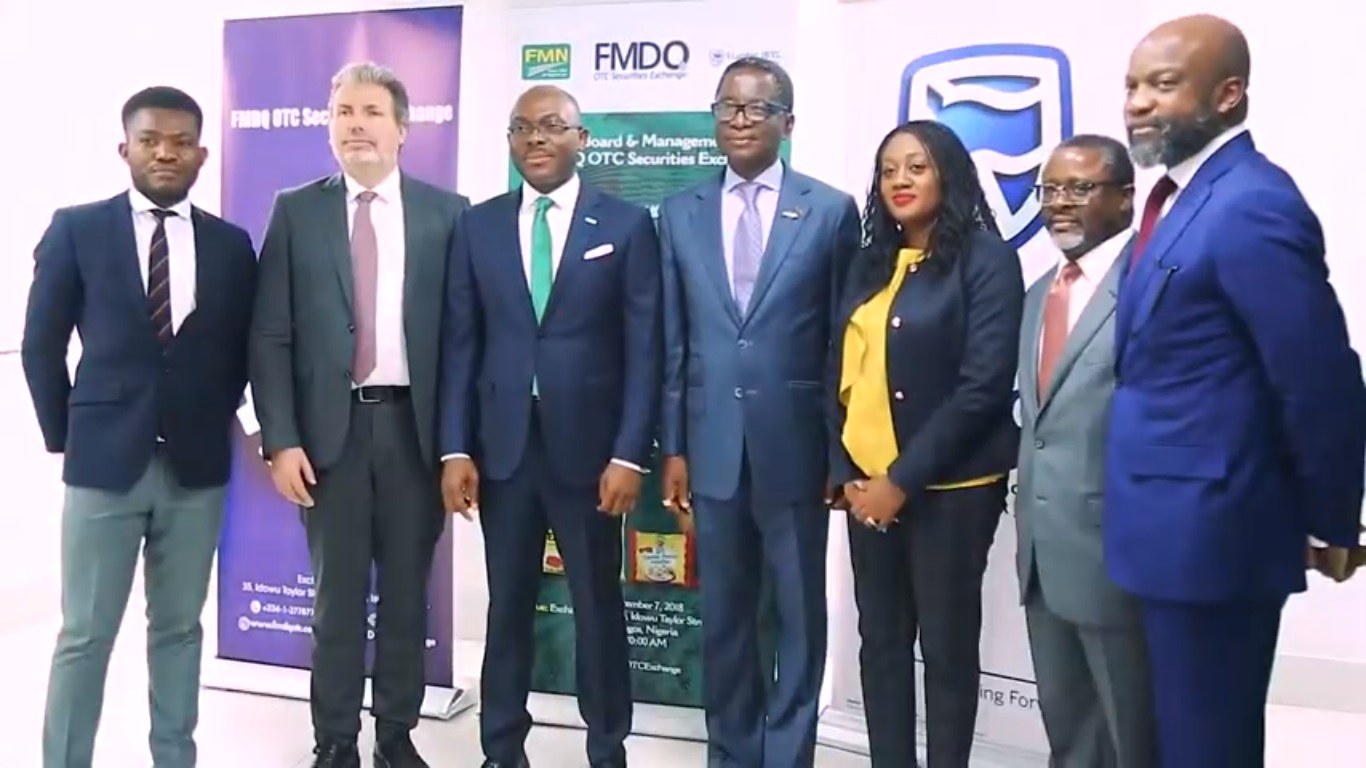 Listing Ceremony of the Flour Mills of Nigeria PLC Bond December 2018