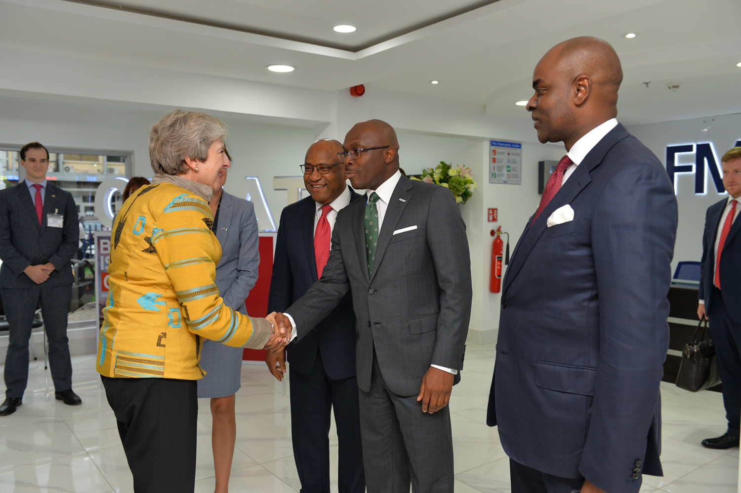 FMDQ Welcomes British Prime Minister During Official Visit to Lagos