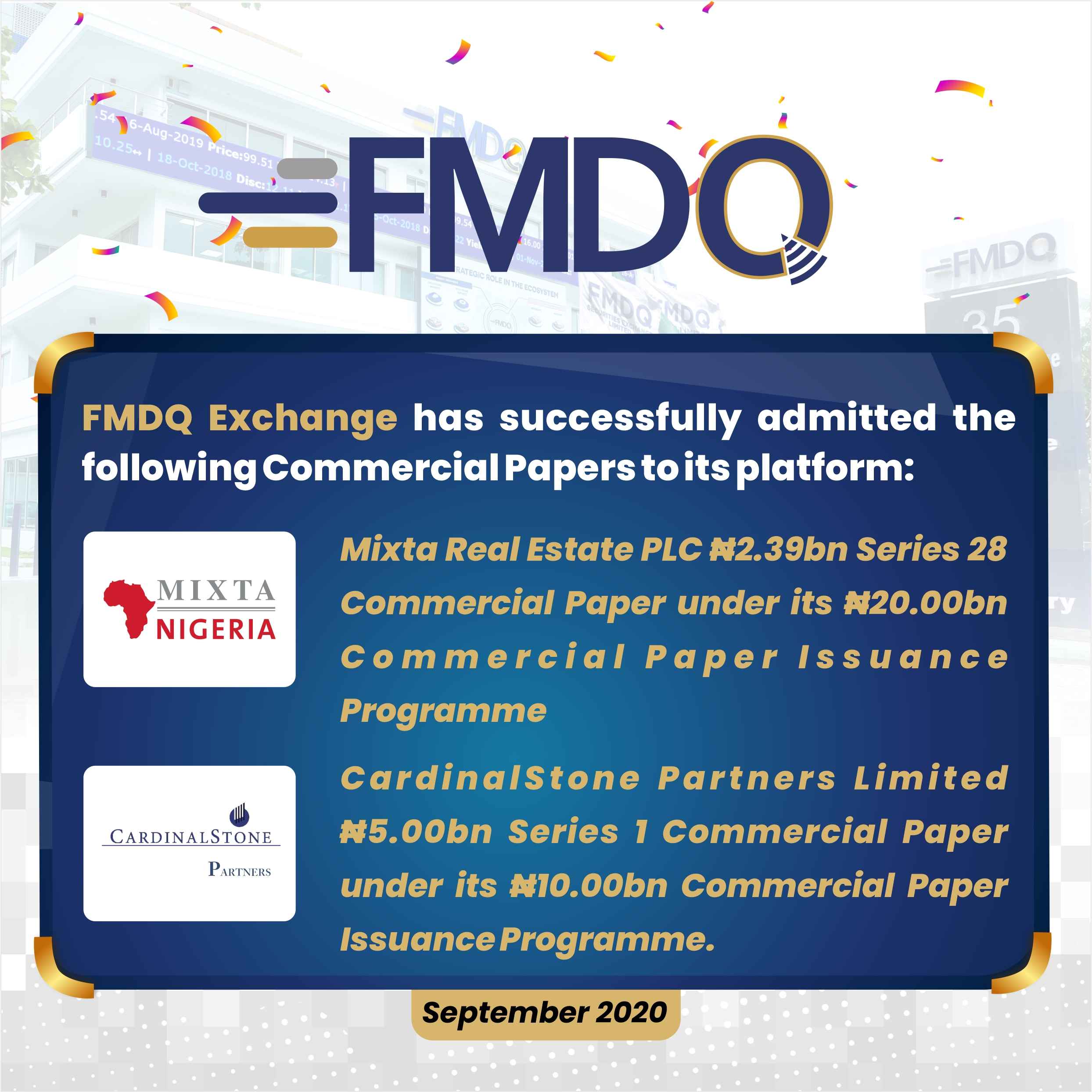 fmdq-exchange-admits-the-mixta-real-estate-plc-cardinalstone-partners-limited-commercial