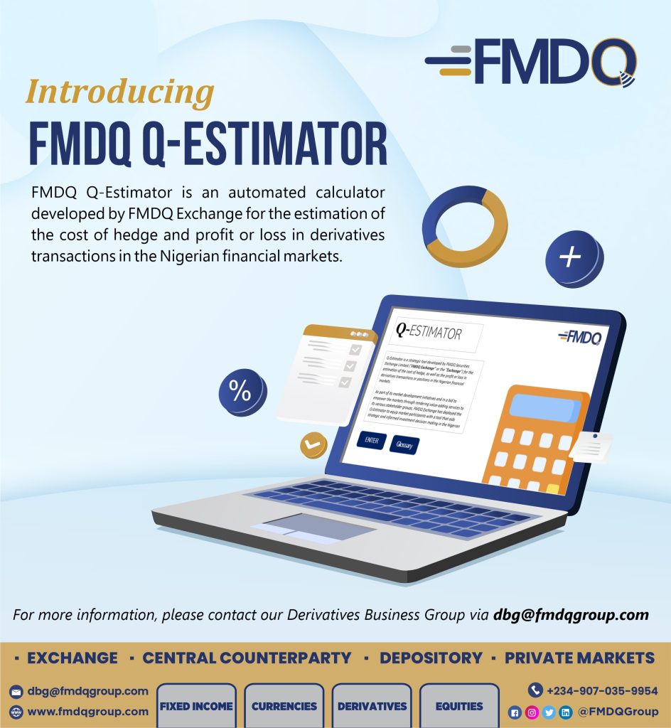 FMDQ Advances Thought Leadership in the Derivatives Market, Launches “Q-Estimator”